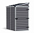 Сарай Palram – Canopia SkyLight Pent 4x6 серый